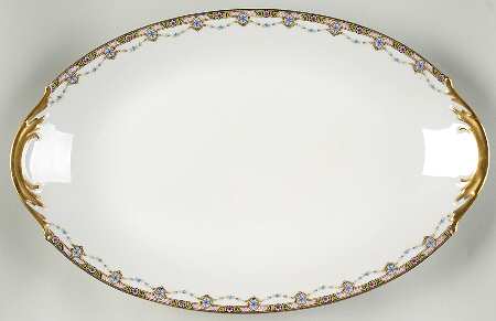 Clairette 16" Oval Serving Platter