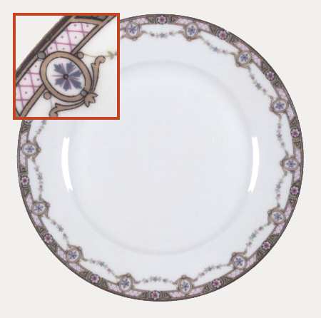 Clairette Salad Plate