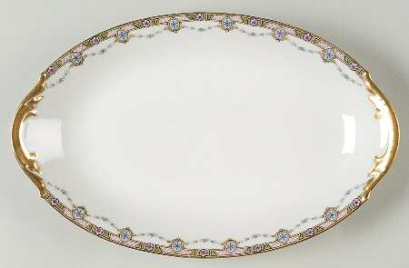 Clairette 11" Oval Serving Platter