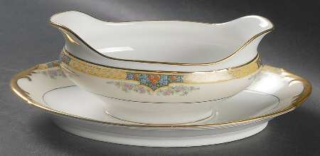 Engadine Gravy Boat with Attached Underplate