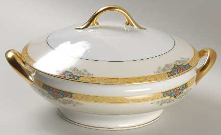 Engadine Round Covered Vegetable by F Legrand & Cie
