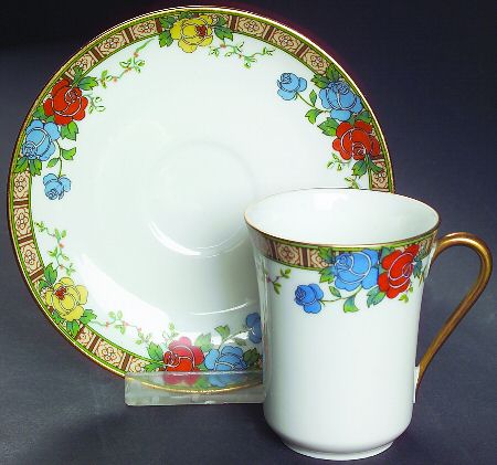 Fleurette Chocolate Cup & Saucer Set