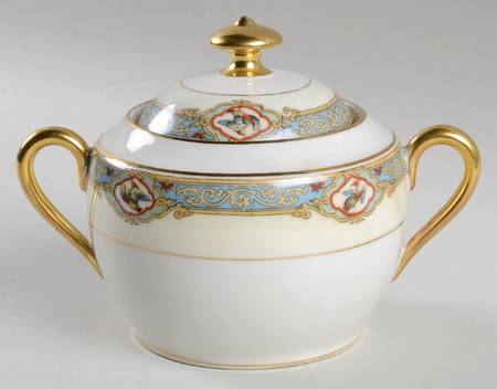 Riviere Sugar Bowl & Lid