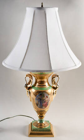 LEM1 24" Electric Lamp & Shade