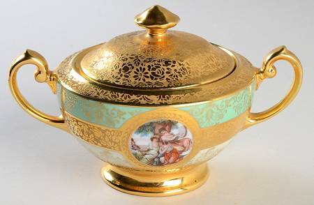 LEM1 Sugar Bowl & Lid