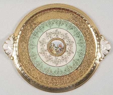 LEM1 Handled Cake Plate