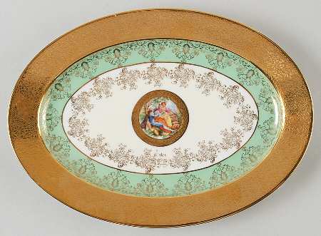 LEM1 12" Oval Serving Platter