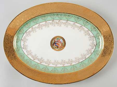 LEM1 16" Oval Serving Platter