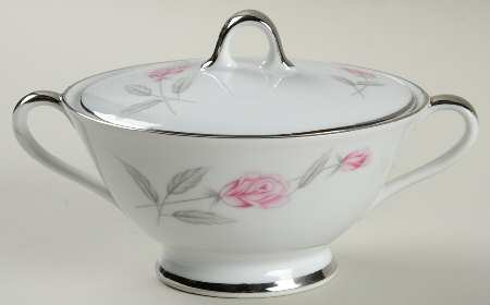 Belle Rose Sugar Bowl & Lid