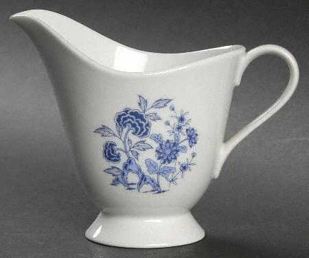 Blue Meissen Creamer