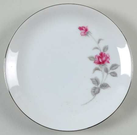 Enchanted Rose Bread & Butter Plate