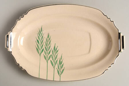 Green Wheat (Square) Underplate for Gravy Boat