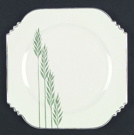 Green Wheat (Square) by Leigh Potters