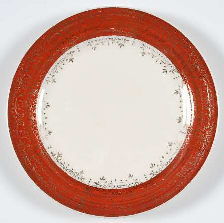 Maroon Emperor Bread & Butter Plate