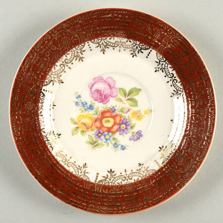 Meissen Rose Saucer