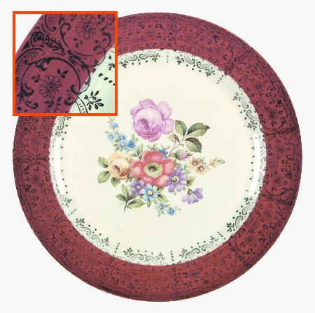 Meissen Rose by Leigh Potters