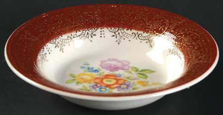 Meissen Rose Fruit/Dessert (Sauce) Bowl