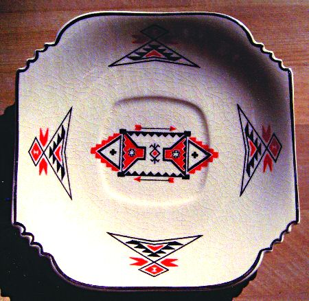 Navajo Motif Saucer