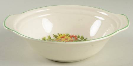 Petit Point Lugged Cereal Bowl
