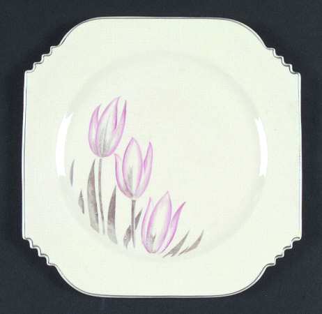 Tulip Square Salad Plate