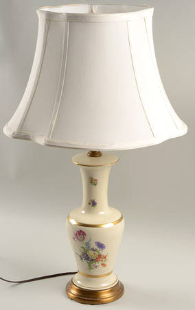 Flora Electric Lamp & Shade