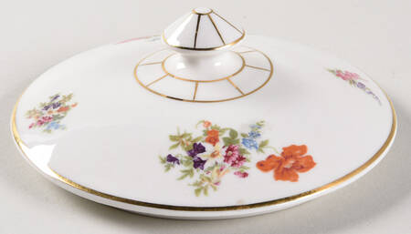 Flora Lid for Sugar Bowl