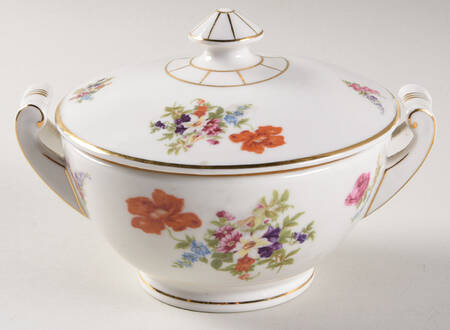 Flora Sugar Bowl & Lid