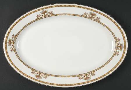 Moresque 15" Oval Serving Platter