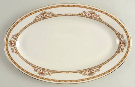 Moresque 13" Oval Serving Platter