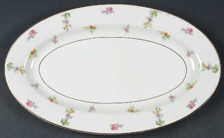 Patricia 13" Oval Serving Platter