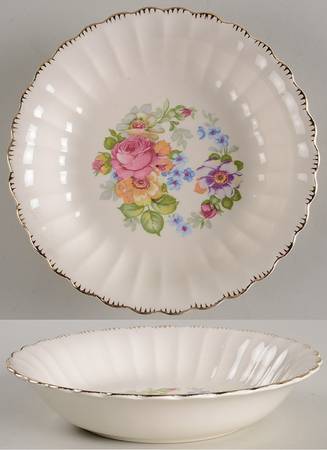 American Rose Coupe Soup Bowl