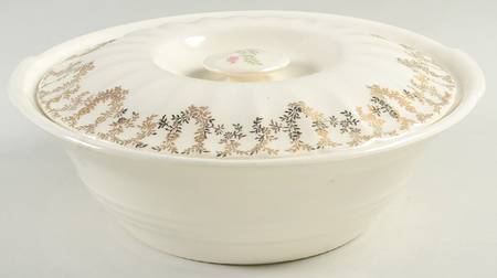 Arcadia Round Covered Vegetable by Limoges-American