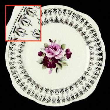 Aristocrat Square Salad Plate