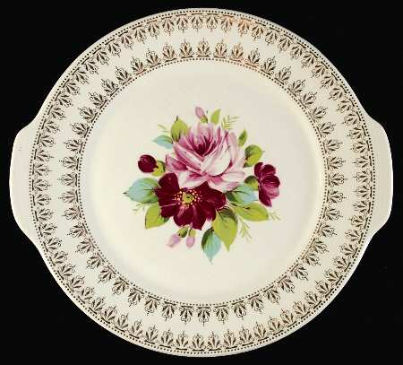 Aristocrat Handled Cake Plate