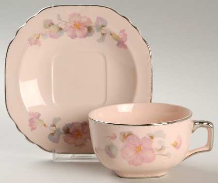 Bel Clare Flat Cup & Saucer Set