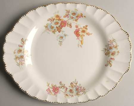 Bramble (Filigree 3KGFE) 12" Oval Serving Platter