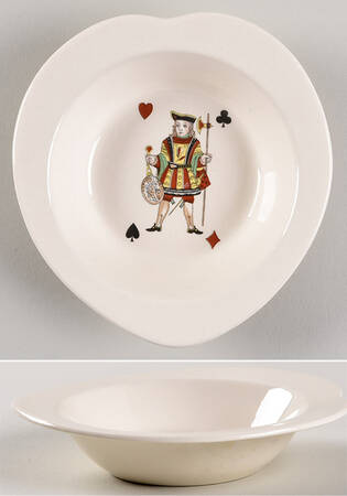 Casino Rim Fruit/Dessert (Sauce) Bowl