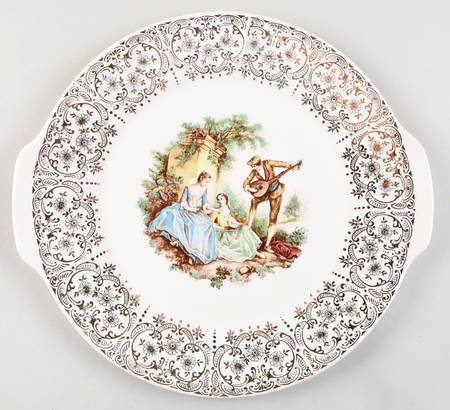 China d'Or (Filigree 1TS284) Handled Cake Plate