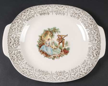 China d'Or (Filigree 1TS284) 13" Oval Serving Platter