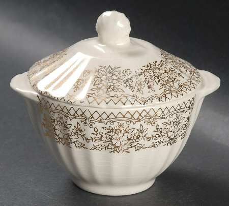 Chateau France (Filigree 1KS518) Sugar Bowl & Lid