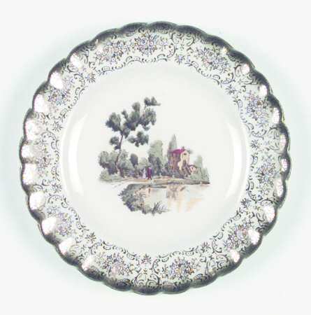 Chateau France Mandarin Green (KS384) Bread & Butter Plate