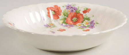 China Poppy Coupe Soup Bowl