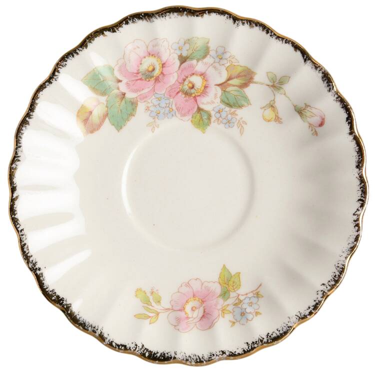 China Rose (Scalloped) Saucer