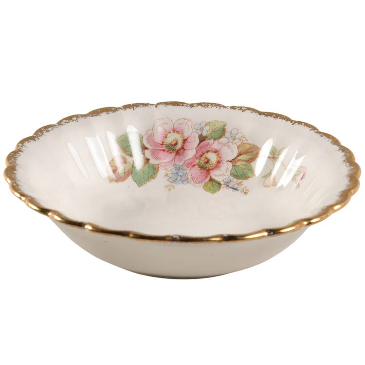 China Rose (Scalloped) Coupe Cereal Bowl by Limoges-American