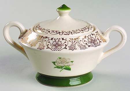 Chateau Rose (Filigree 1TS350) Sugar Bowl & Lid