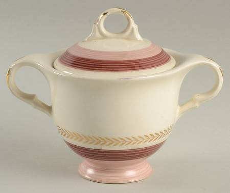 Coronet Rose Sugar Bowl & Lid