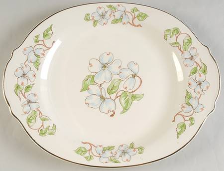Dogwood 13" Oval Serving Platter