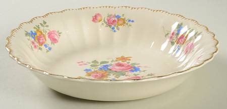 English Rose Coupe Soup Bowl