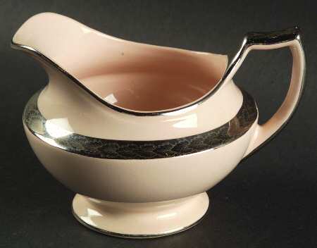 Etched Platinum (On Edge) Creamer