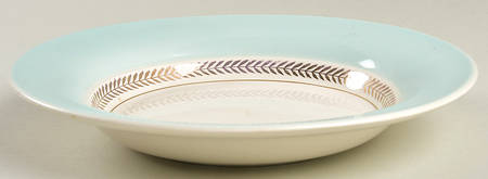 Federal Araby Blue Rim Soup Bowl